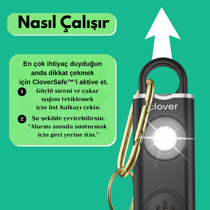 CloverSafe™ Kişisel Alarm