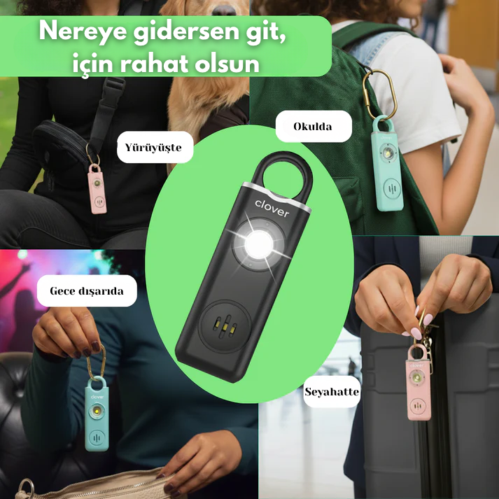 CloverSafe™ Kişisel Alarm